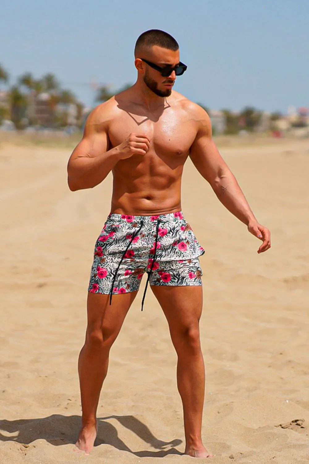 Mens Swim Trunks Beachwear