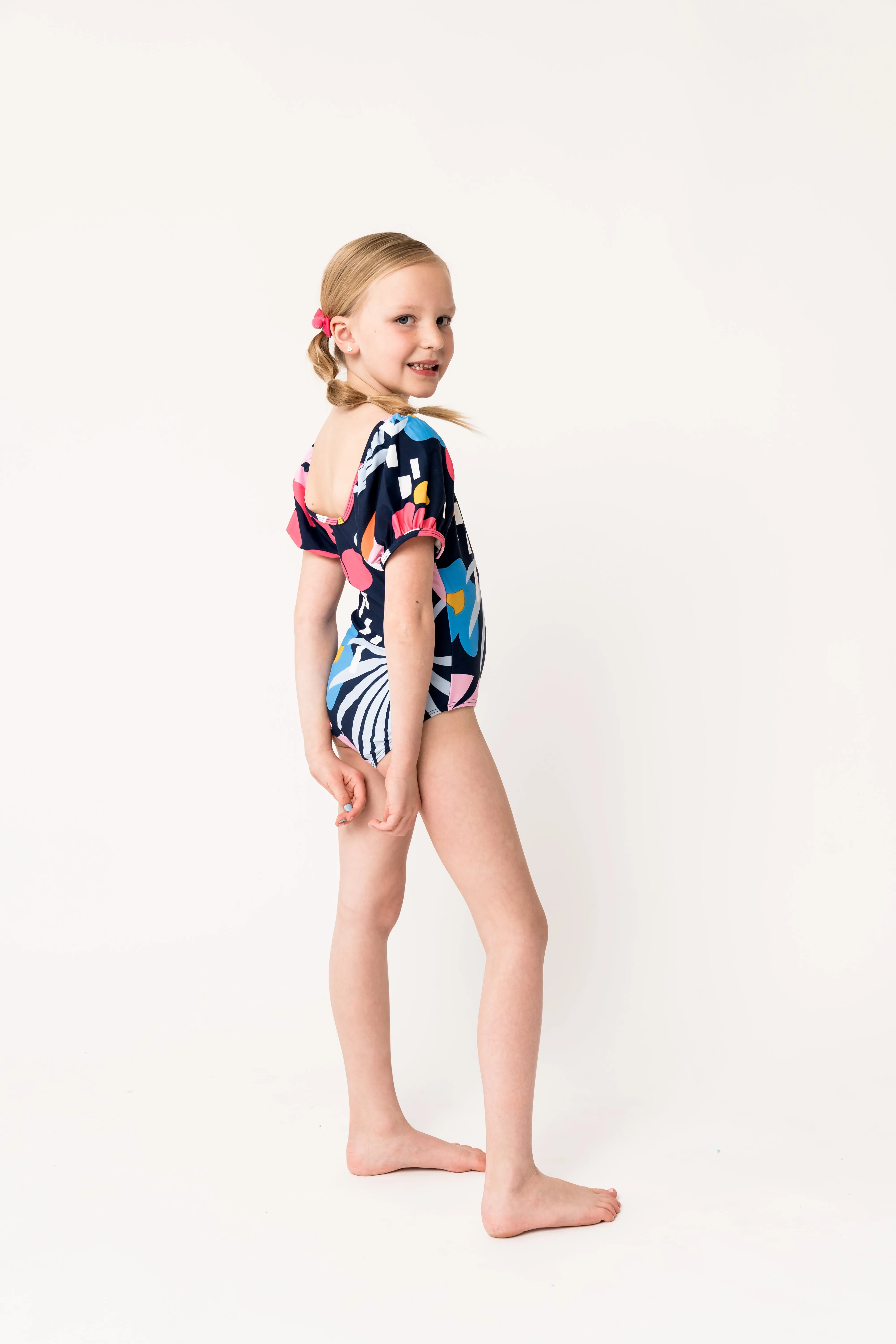 Mini Pura Vida One Piece | Blue Floral