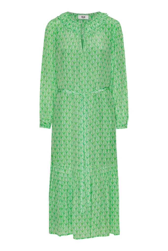 MOLIIN YUMI DRESS IN IRISH GREEN