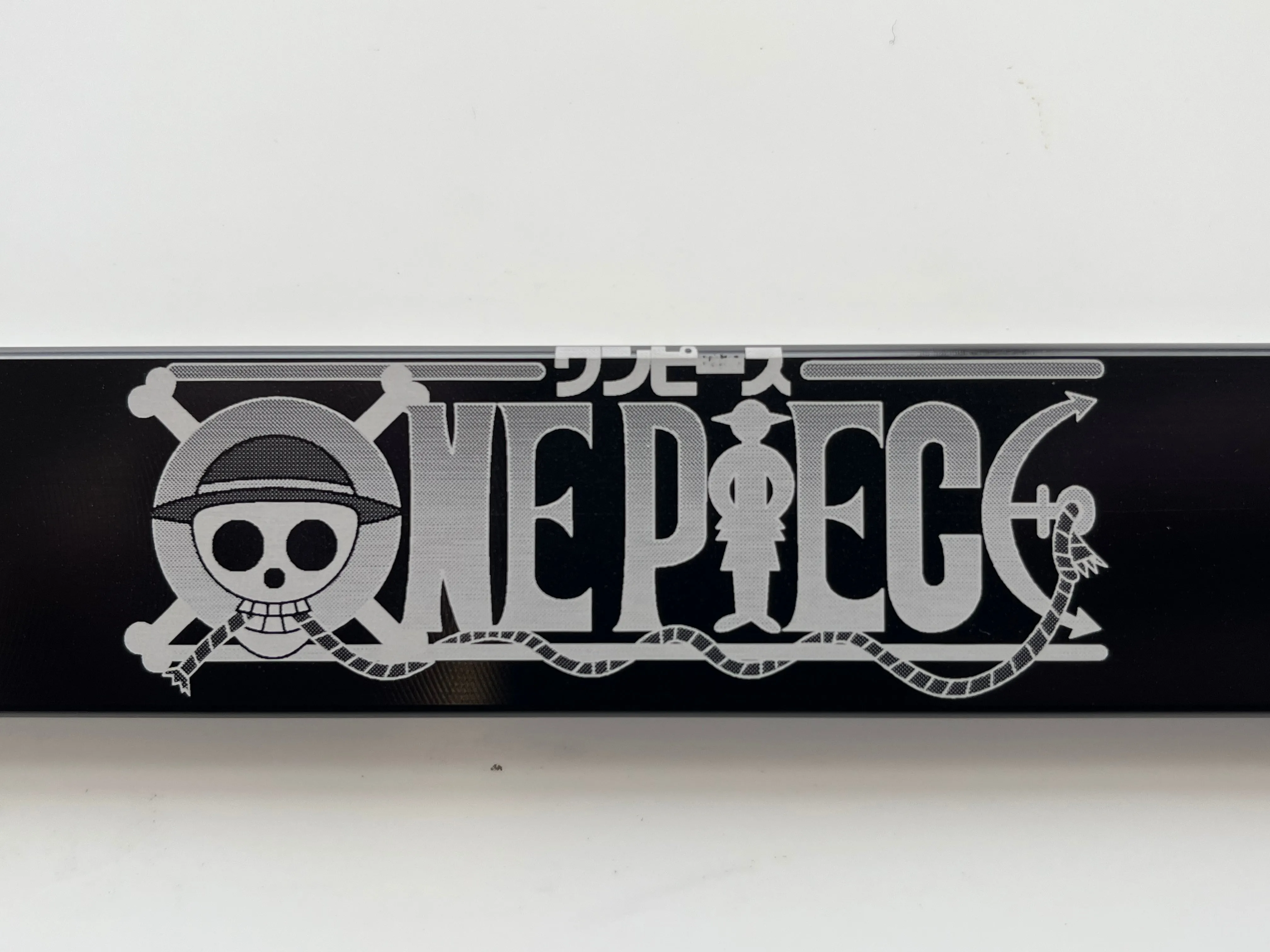 One Piece License Plate Frame