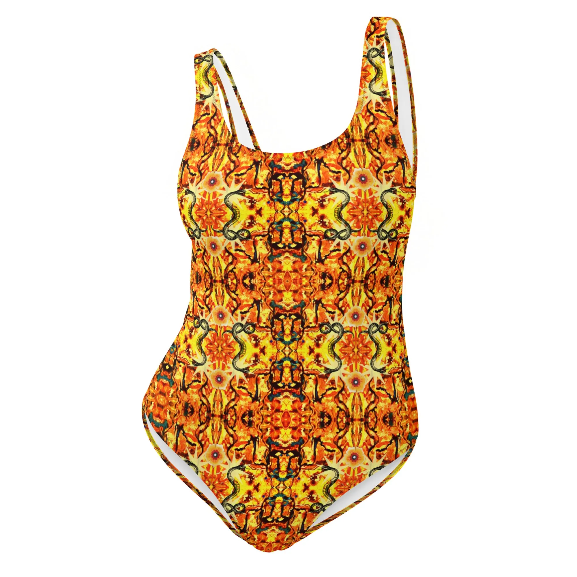 One-Piece, snake print