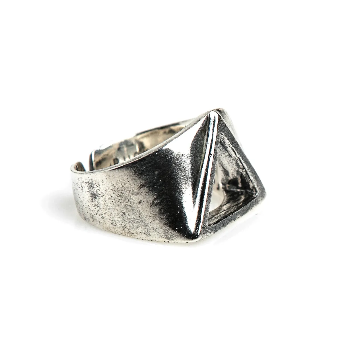 Oxidized Trinity Ring