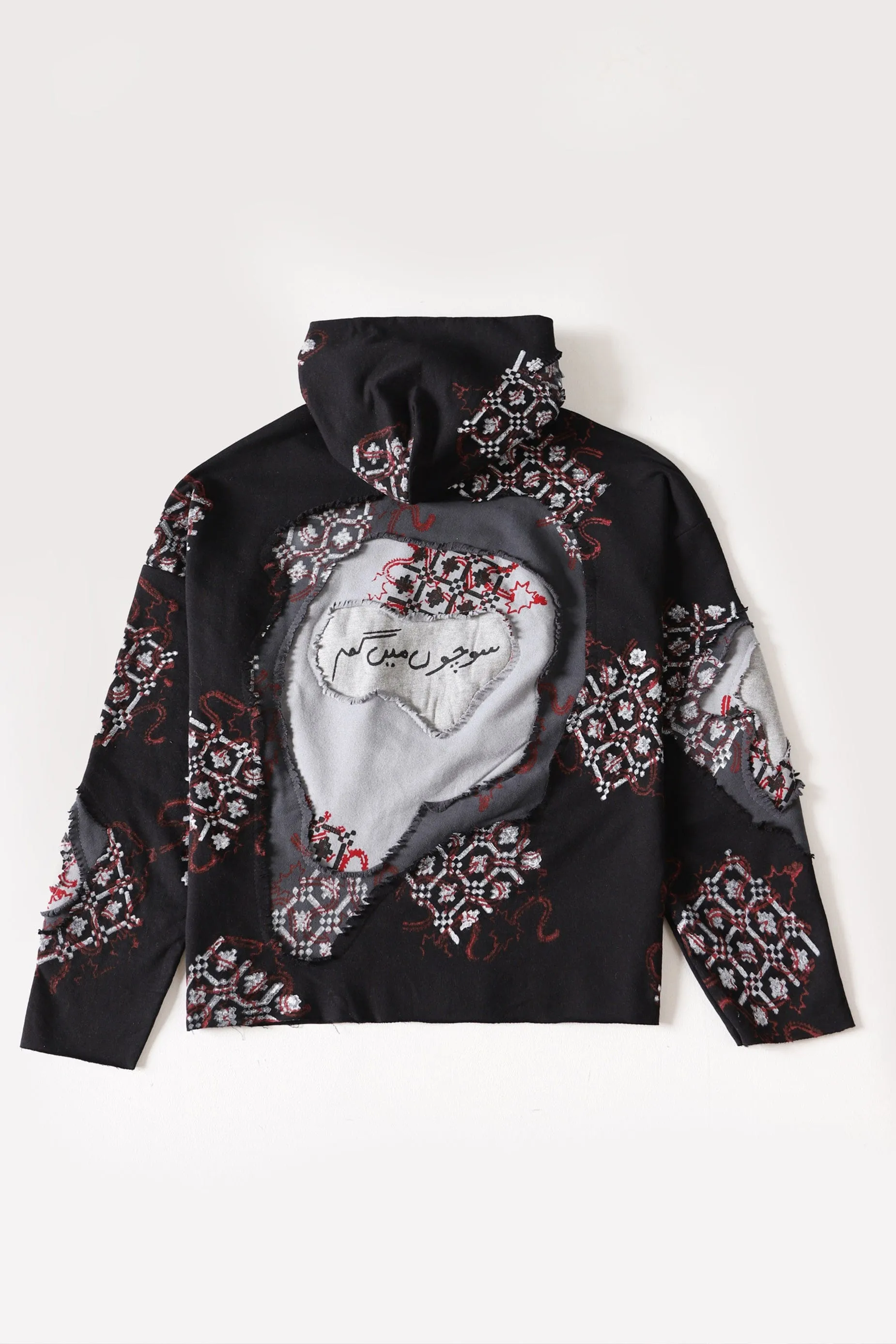 "CYCLONE" BLOCK PRINT HOODIE