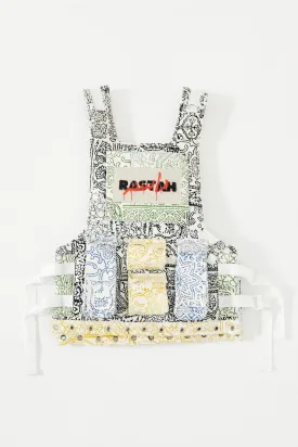 RASTAH TACTICAL BLOCK PRINT VEST