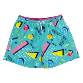 Retro Swim Trunks