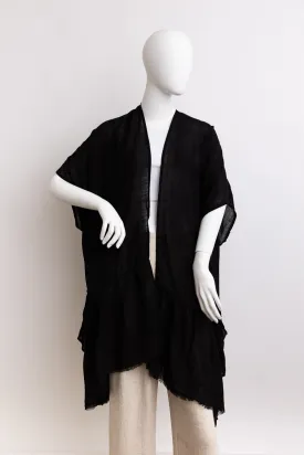 Ruffle Edge Kimono