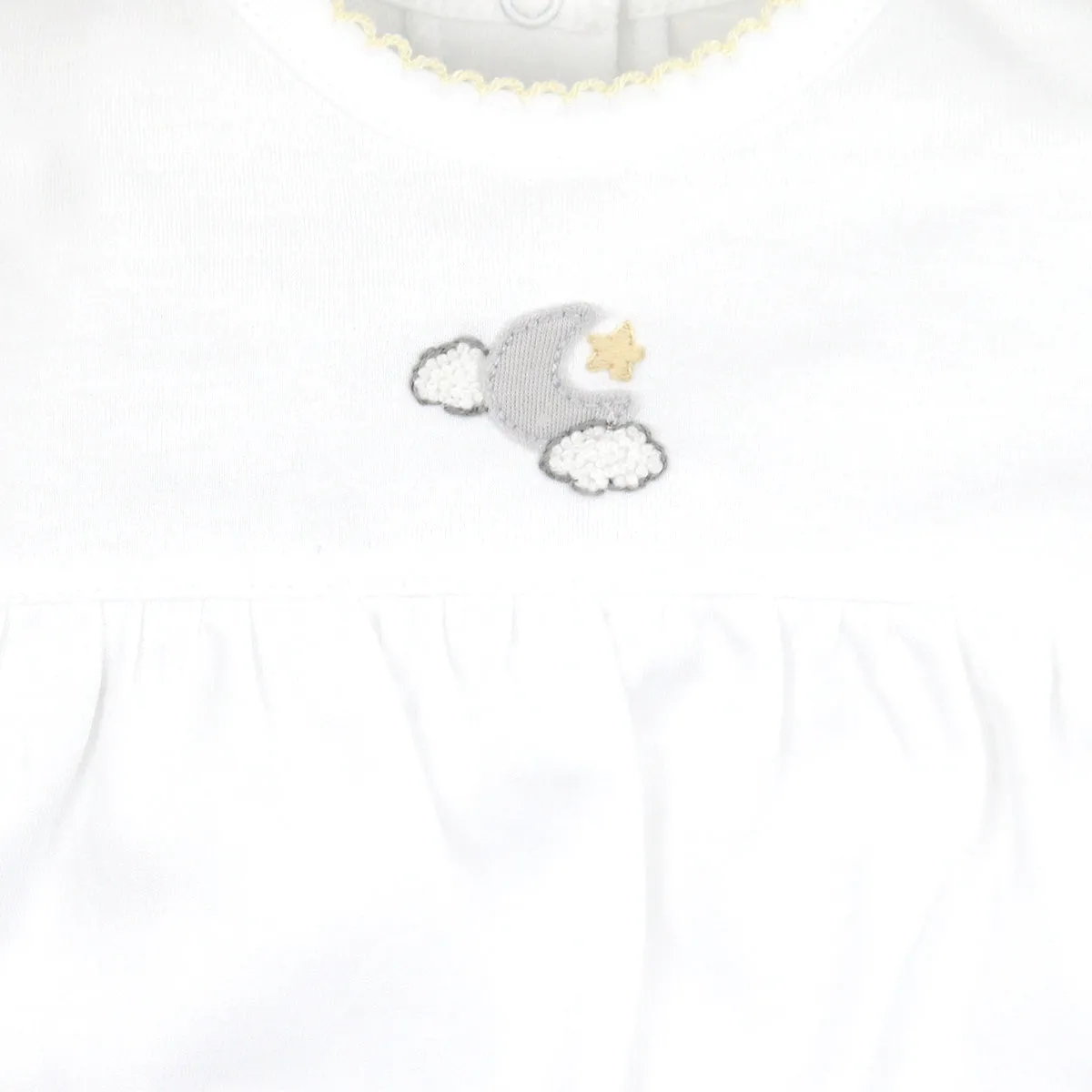 Sweet Dreams Embroidery Footie | Baby Unisex