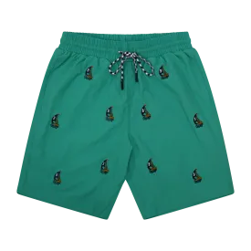 THE CLASSIC SWIM SHORTS-FOREST