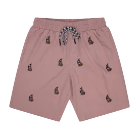 THE CLASSIC SWIM SHORTS-MAUVE