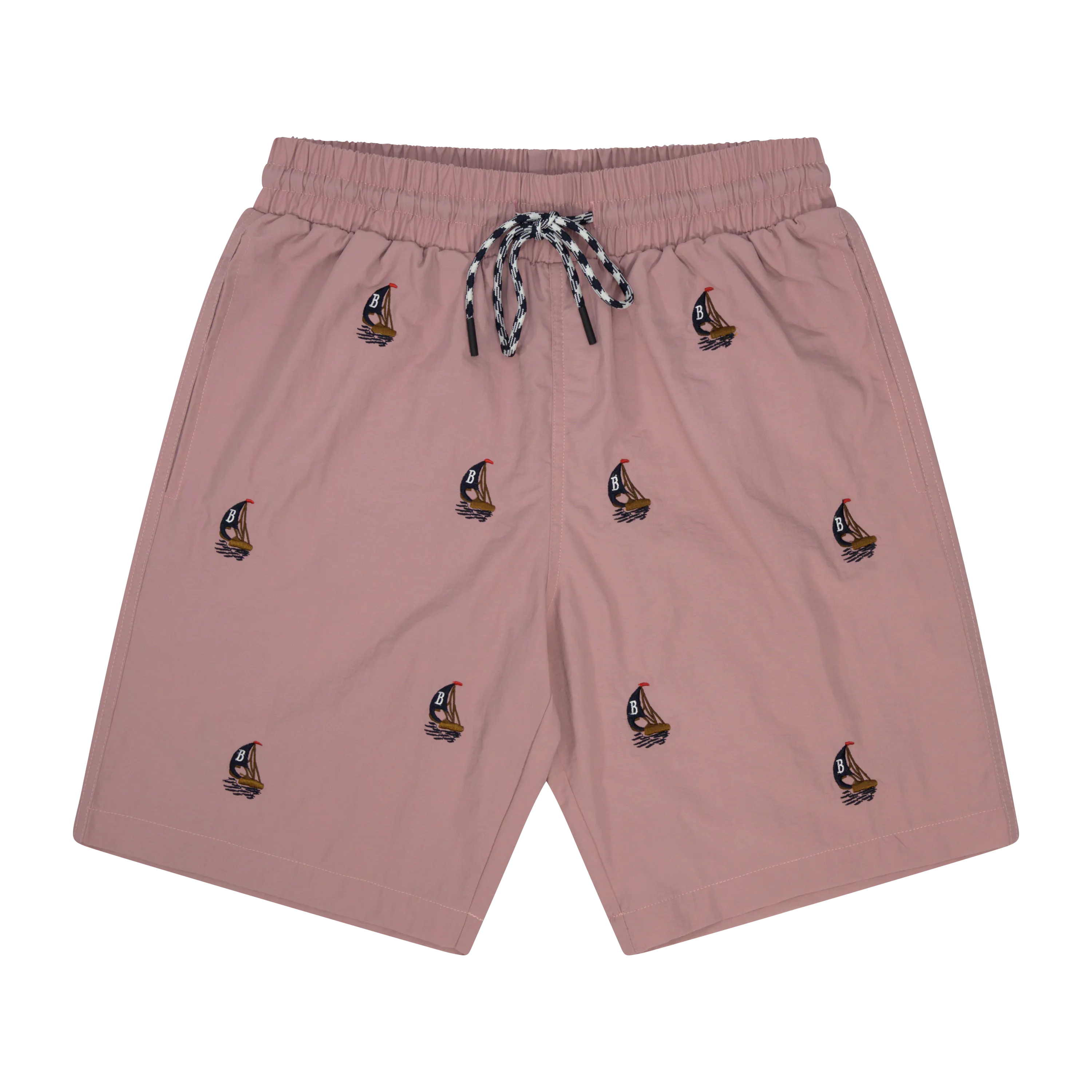 THE CLASSIC SWIM SHORTS-MAUVE