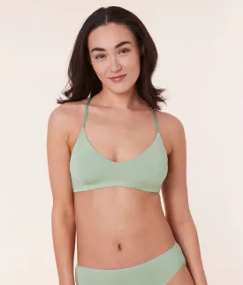 The Plunge - Bralette - Cloud - Jade