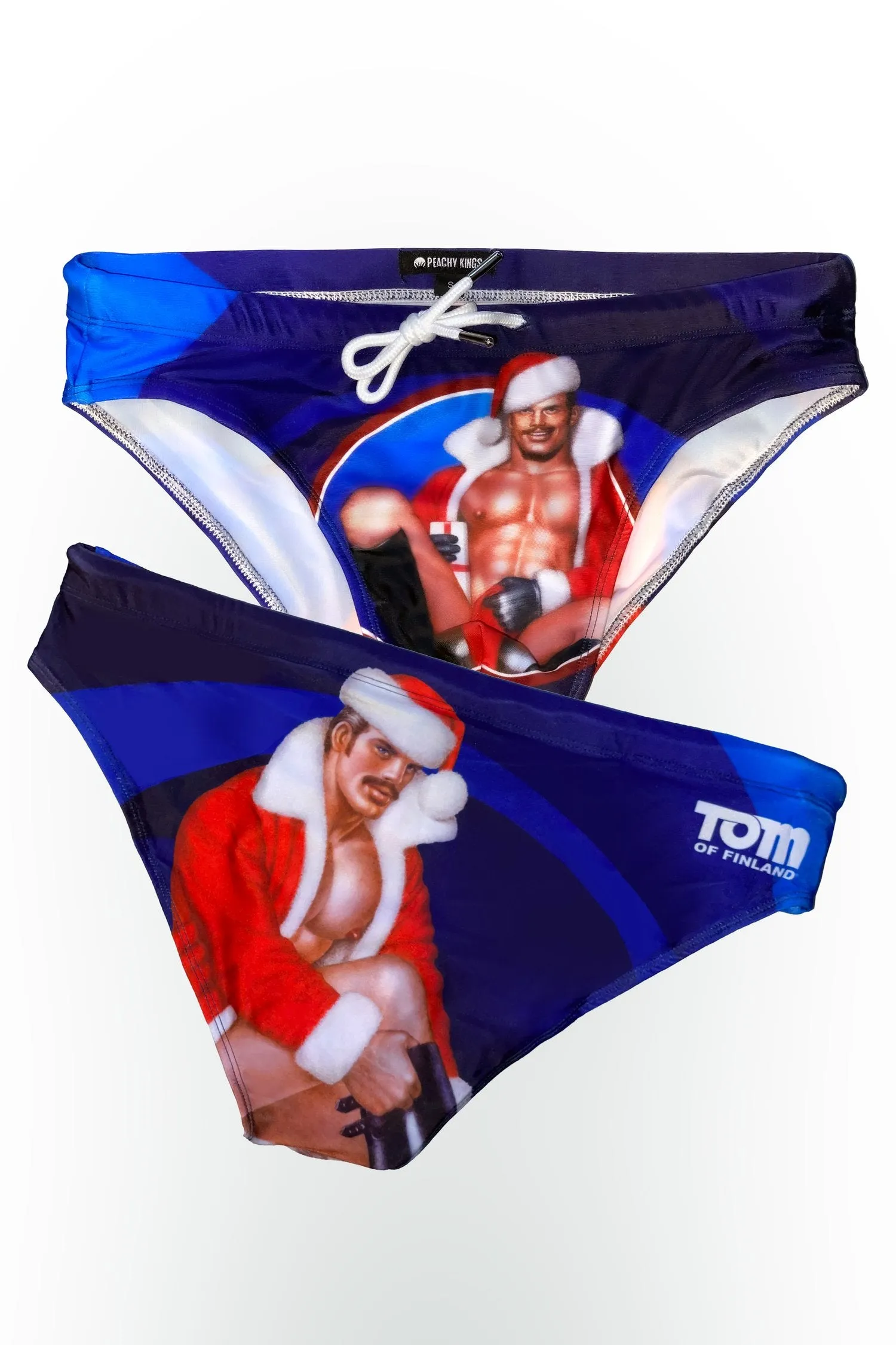 Tom of Finland SANTA Swim Brief by Peachy Kings