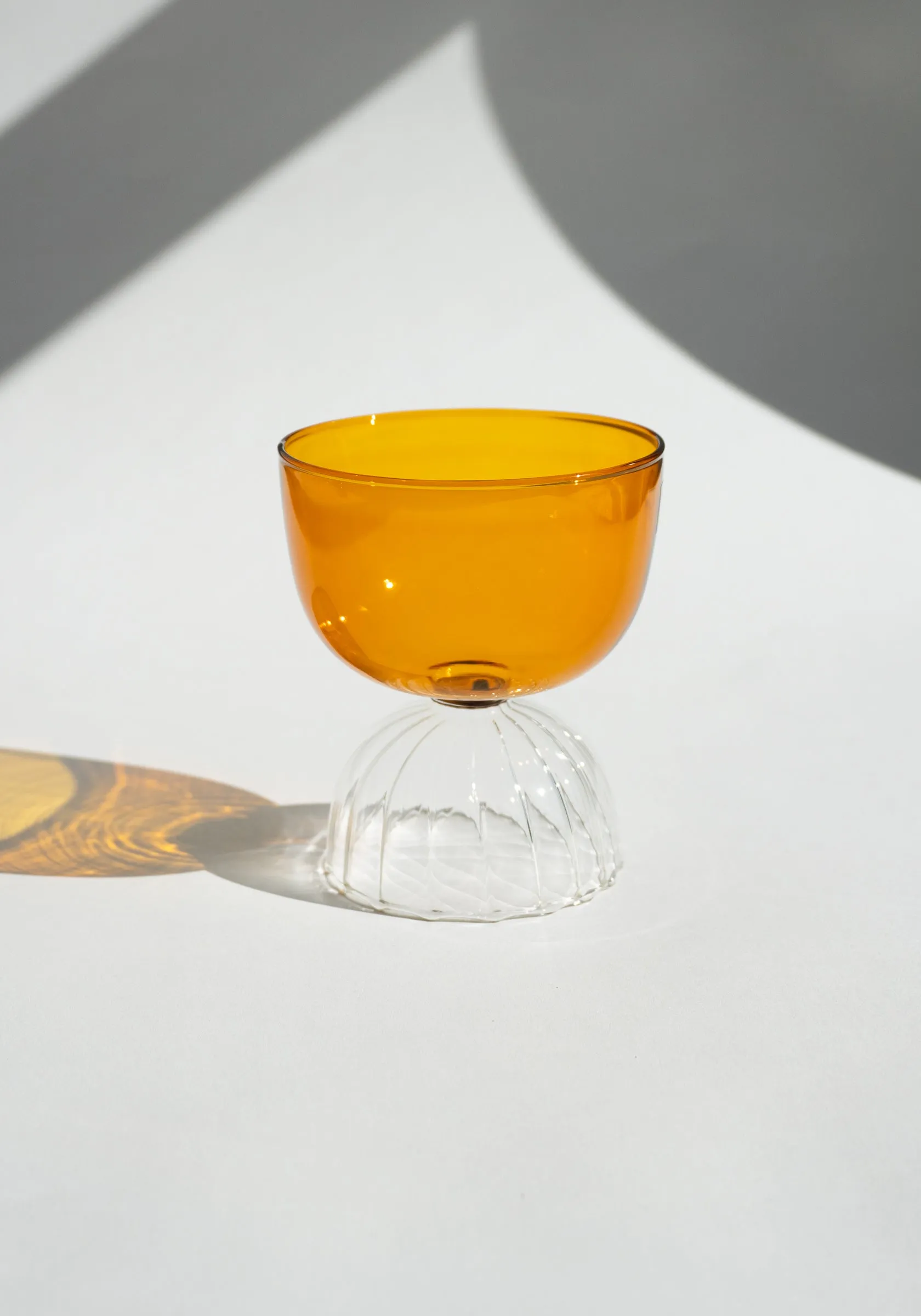 Tutu Glass Bowl in Amber