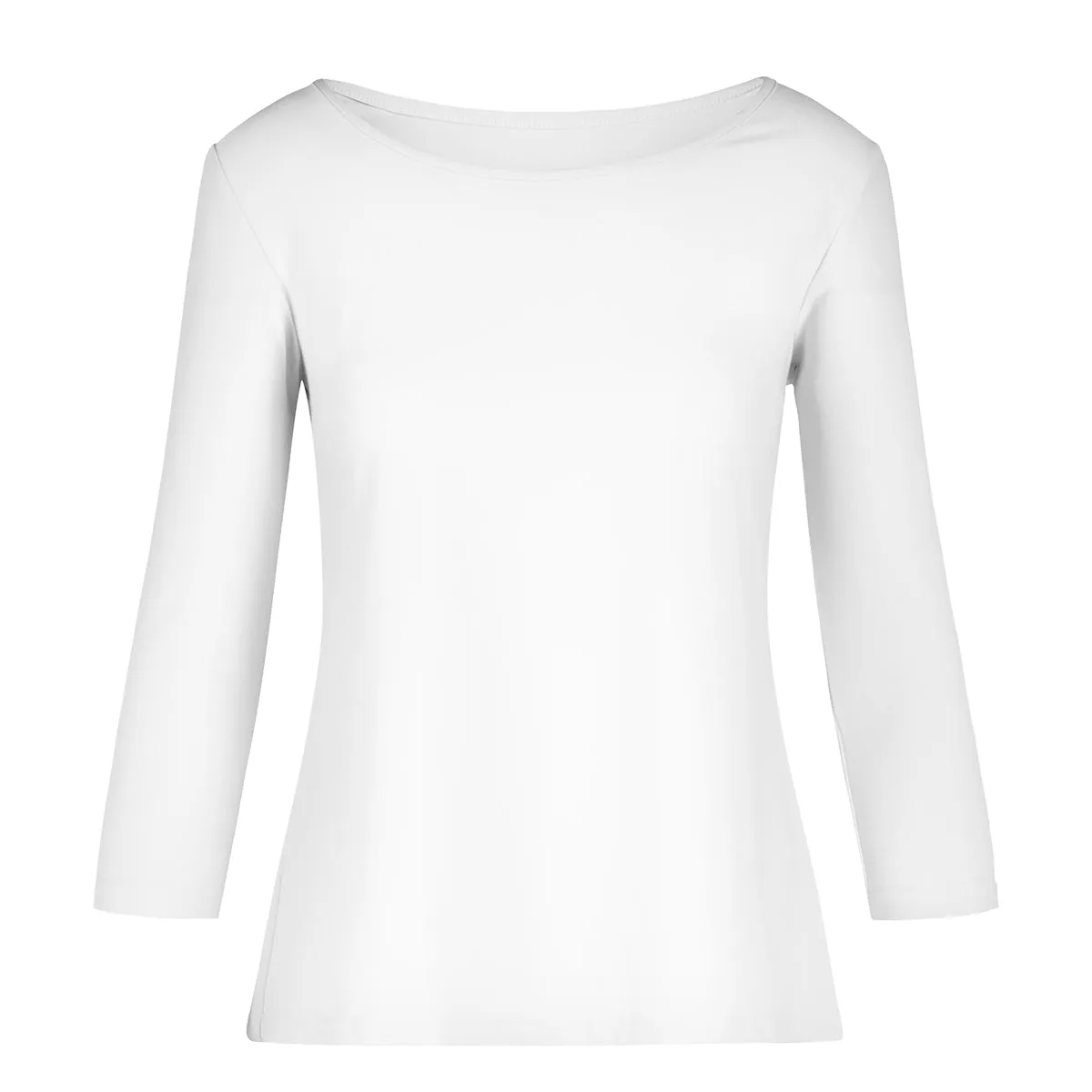 Women's 3/4 Sleeve Scoop Swing Top